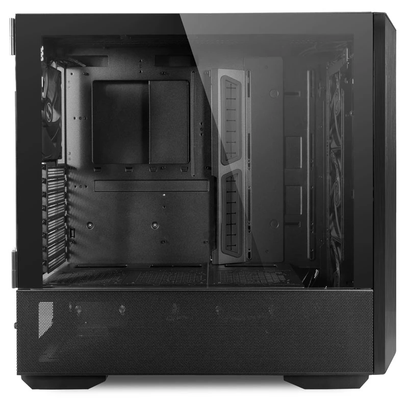 PC korpuss Lian Li LANCOOL III Midi Tower melns