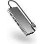 ALOGIC ULDPLSV2-SGR piezīmjdatora dokstacija un portu replikators, vadu, USB 3.2 Gen 1 (3.1 Gen 1) Type-C, melns - pelēks (ULDPLSV2-SGR)