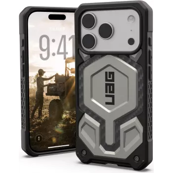 UAG Urban Armor Gear Monarch Pro MagSafe Case | Apple iPhone 17 Pro | titāns | 114513113636 (114513113636)