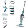 Melns & Decker BHSM1610DSM portatīvais tvaika tīrītājs 0,5 l 1600 W akvamarīna krāsā, balts