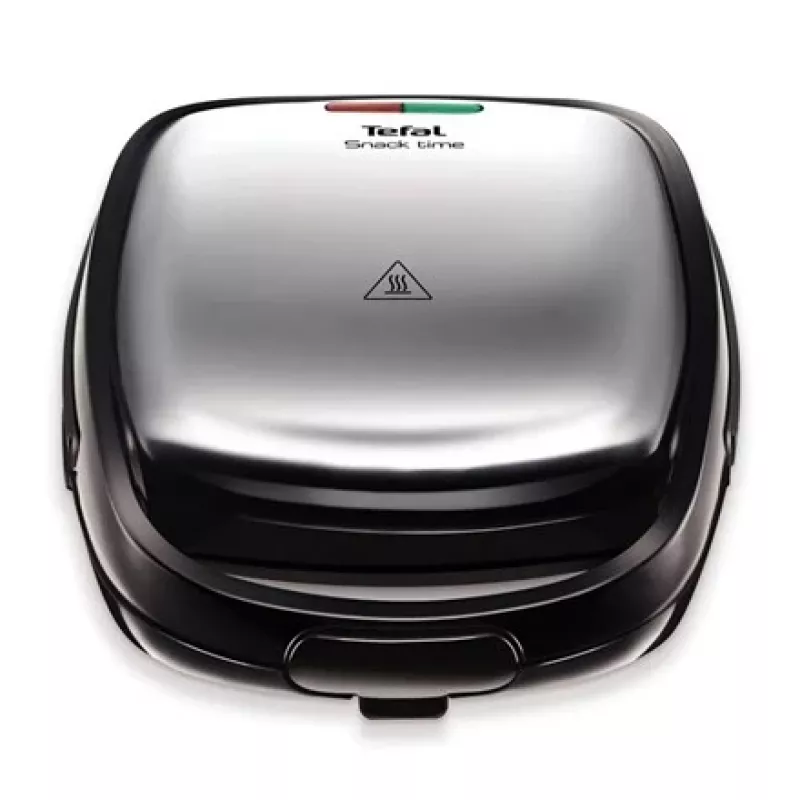 Tefal SW341D12 sendviču cepējs 700 W Melns, Nerūsējošais tērauds