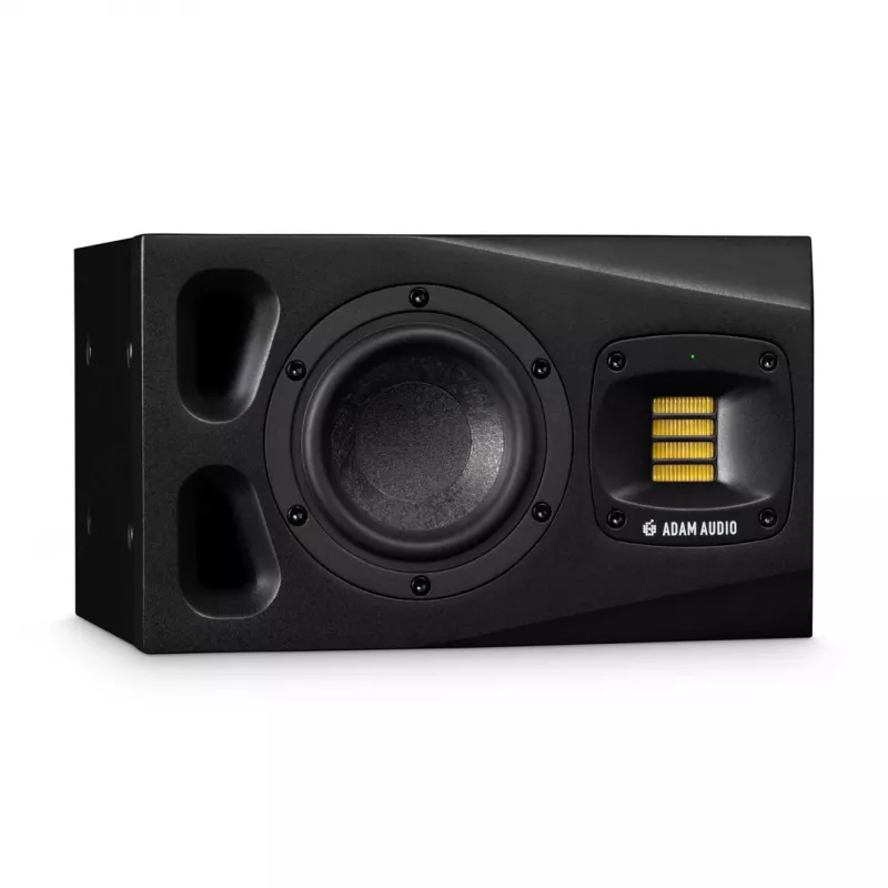 Studijas monitori ADAM AUDIO A4V Melns, 2 ceļu, 90W RMS, 4 collu zemfrekvences skaļrunis, LED displejs, montējams statīvā