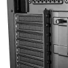 PC korpuss MODECOM Oberon Pro Midi Tower — melns, atbalsta ATX/microATX/ITX, 7 paplašināšanas sloti, līdz 395 mm GPU, 5 HDD/3 SSD nodalījumi