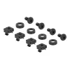 Kabeļu sliede DeLOCK 66884 melna 180 mm platums 482 mm dziļums 90 mm augstums