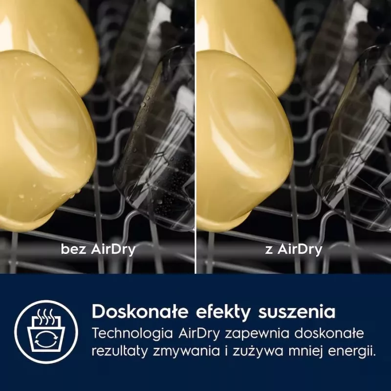 Iebūvējamā trauku mazgājamā mašīna ELECTROLUX EEC87400W, 13 komplekti, 44 dB