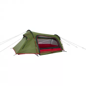 High Peak Sparrow LW kupolveida telts 2 personām Zaļa, Sarkana