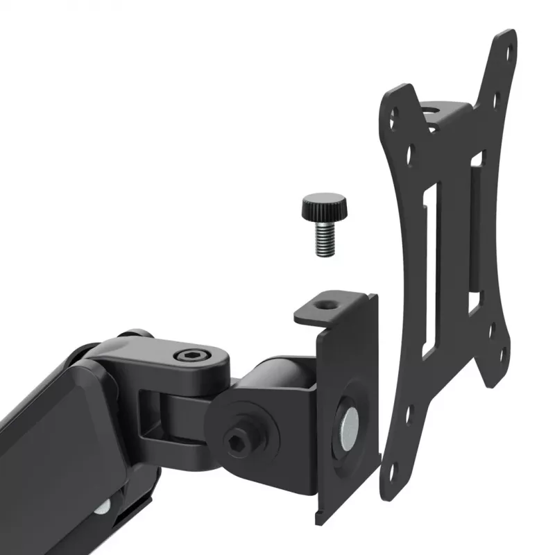 Maclean 2 monitoru stiprinājums, gāzes atspere, 17-32, 2-10kg, melns, MC-136