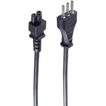 Power kabelis Melns 1.8 m ShiverPeaks BSIT60001