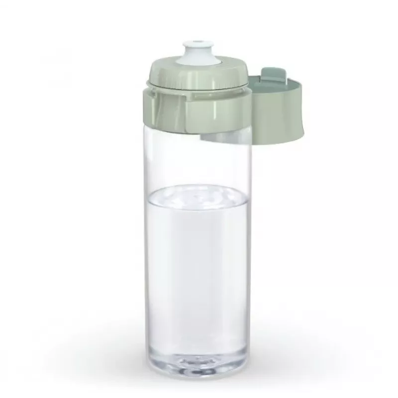 Filtrācijas pudele BRITA Vital Pasteļzaļa 600 ml ar 5 MicroDisc filtru diskiem (BRITA 1059295)