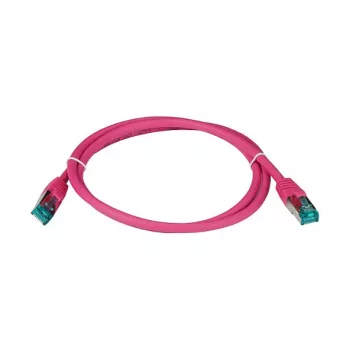 EFB-Elektronik RJ45 komutācijas kabelis Cat.6A S/FTP LSZH fuksīna 2m Ražotājs: EFB Elektronik (MK6001.2MA)