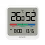 Iekštelpu temperatūras un mitruma sensors SAVIO CT-01/W, LCD displejs, -10–55°C, 10–99%RH, baterija CR2032