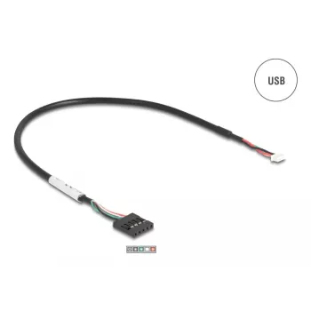 DeLOCK 90892 seriālais pārveidotājs/atkārtotājs/izolators USB 2.0 RS-232 Zaļš Nerūsējošais tērauds