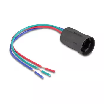 Tapu ligzdas savienotājs DeLOCK 90789 230V 24mm taisns