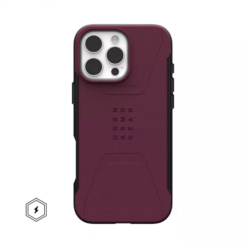 Urban Armor Gear Civilian mobilo tālruņa maciņš 17.5 cm (6.9) vāciņš Bordeaux