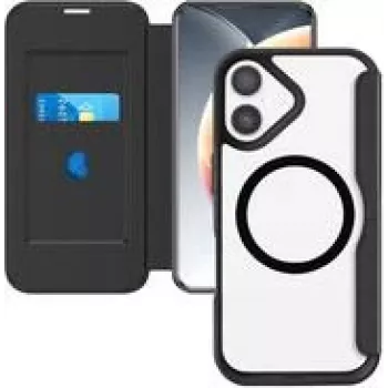 4smarts Urban Pro Flipcase Apple iPhone 17 Qi2 ready Melns (541775)