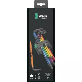 L-veida sešstūra atslēgu komplekts Wera 950 Spkl9