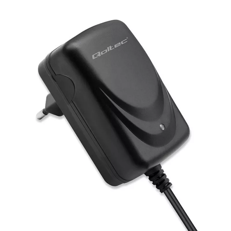 Baterijas lādētājs QOLTEC Charger AGM GEL STD 12V 1.5A