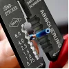 Knipex 97 21 215 B presēšanas instruments melns, zils, sarkans