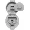 ZWILLING THERMO Termoss, Ceļojumu krūze, Dubultas sienas izolācija, Drošības aizbāžnis, 450 Ml, Augstums: 22,8 cm, Balta