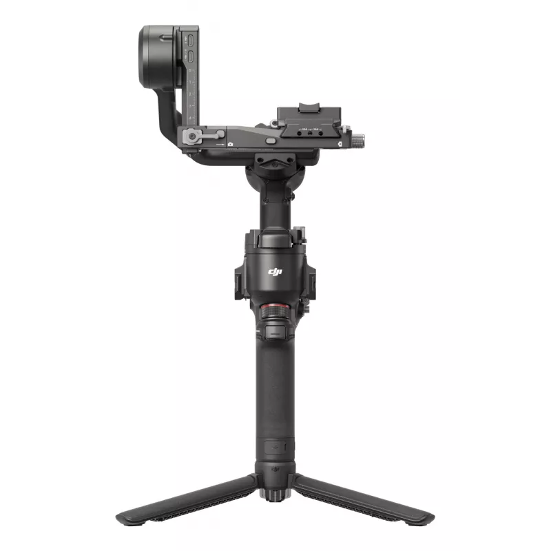 Rokas kameras stabilizators DJI RS4, alumīnija korpuss, 12 stundu baterija, 1,066 kg, melns