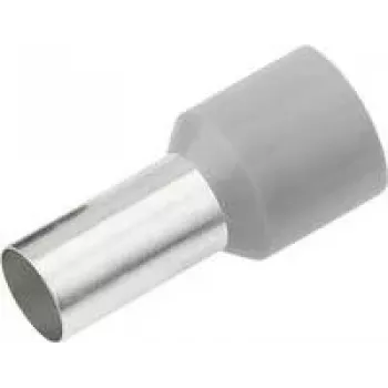 Cimco 187123 Ferrule 2.5 mm² Partially Insulated pelēka 100 gab. (187123)