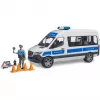 Mercedes-Benz Policijas Sprinter komplekts ar figūru un gaismas/skaņas moduli