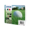 Epson Golf ball T3479 tintes kasetne 1 gab. Oriģināls melns, ciāns, fuksīns, dzeltens