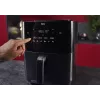 Karstā gaisa friteris AEG AAF7SB — 6,9 L, 1700 W, digitāla skārienvadība, melns