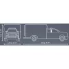 Konstruktora rotaļlieta Cobi RAM 3500 ātrās palīdzības auto modelis 24609 celtniecības bloku komplekts