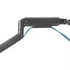Monitora kronšteins DIGITUS Single, skava, līdz 49 collām (124,5 cm), 20 kg, VESA 75x75–100x100, slīpums -20° līdz 50°, augstumā regulējams, melns