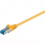 Goobay 93658 Ethernet komutācijas kabelis dzeltena