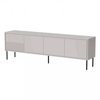 RTV skapis ABI 4D 200x38x62 kašmira matēts