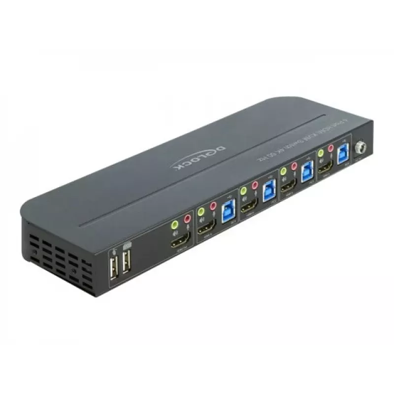 KVM slēdzis DeLOCK 11483 Melns