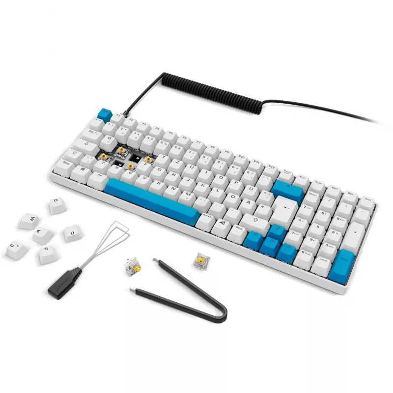 Spēļu tastatūra Sharkoon SGK50 S2 Mechanical QWERTZ Wireless