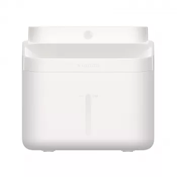Automātiskā mājdzīvnieku barotava Xiaomi Smart Pet Fountain 2 3 L dzirdinātava oglekļa filtrs balta plastmasa baterija/DC 5 V 2 A 230×180×190 mm
