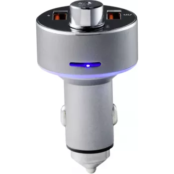 Renkforce RF-CAR-100 FM raidītājs piepīpētāja adapteris, pelēks (RF-CAR-100)