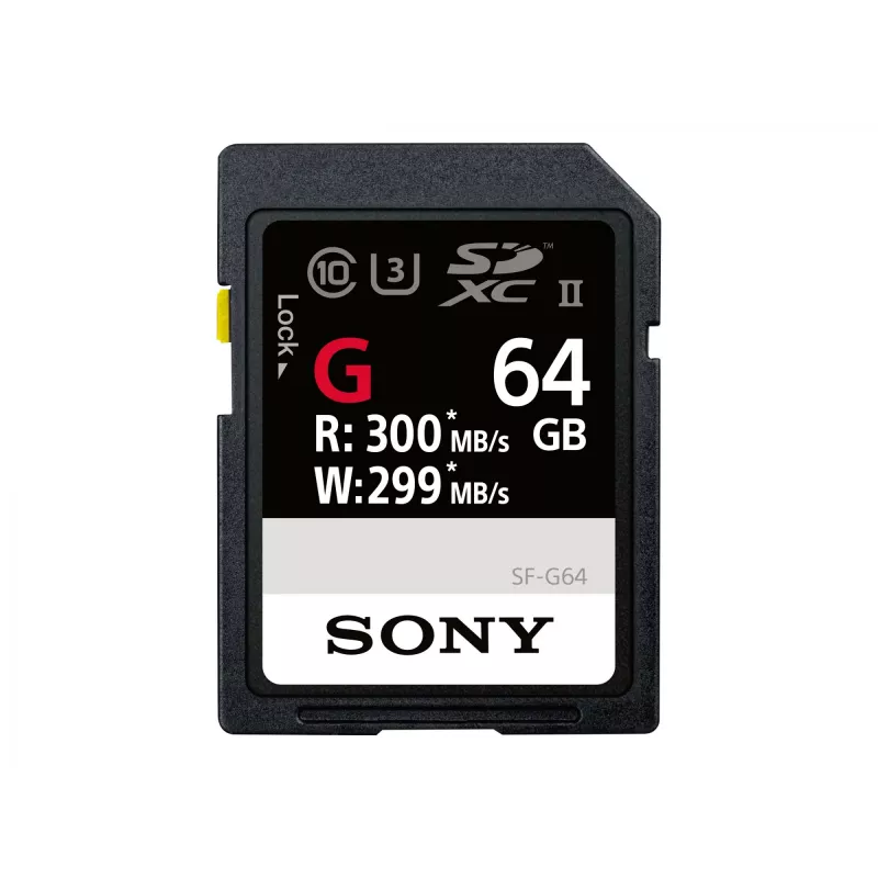 Sony SF-G64T/T1 atmiņas karte 64 GB SDXC UHS-II Class 10