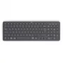Bezvadu daudzaparatūras tastatūra WK-300 melna