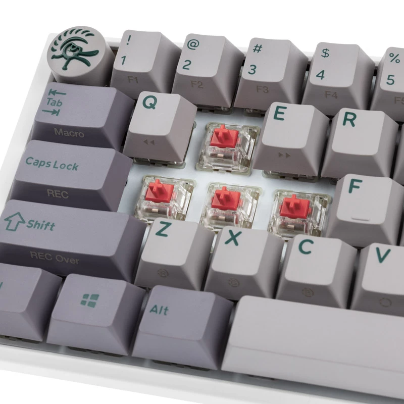 Ducky One 3 Mini tastatūra spēlēm USB ASV angļu pelēka