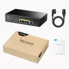 Cudy GS1005PTS1 tīkla slēdzis Gigabit Ethernet (10/100/1000) Power over Ethernet (PoE) Melns