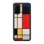 Telefona maciņš Man and Wood Samsung Galaxy S20 — koka melns