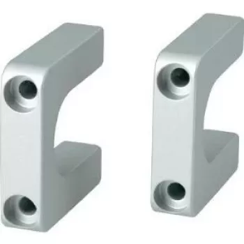 Rokturis SCHROFF Multipac 20860-256, pelēka plastmasas tvēriens 40×40×10 mm, montāžas piederums