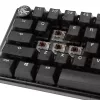 Ducky One 3 Aura Mini tastatūra, spēlēm, USB, QWERTY, US International, melna
