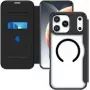 4Smarts Urban Pro Flipcase iPhone 17 Pro Max Qi2 ready Melns (541777)