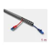 Instalācijas kanāls DELOCK 22026 20×20 mm, garums 1 m, pelēks