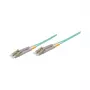 komutācijas kabelis LWL Duplex OM3 (Multimode, 50/125) LC/LC, LSZH, reversible polarity, 0,5m, Good Connections®