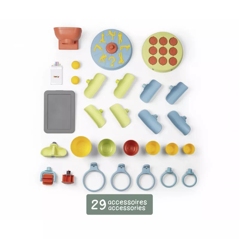Life Activity Wall 6-in-1, dārza rotaļu aprīkojums