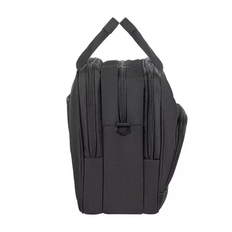 Toploader soma Rivacase 8432 klēpjdatora futrālis 39,6 cm (15,6 collas) Melns