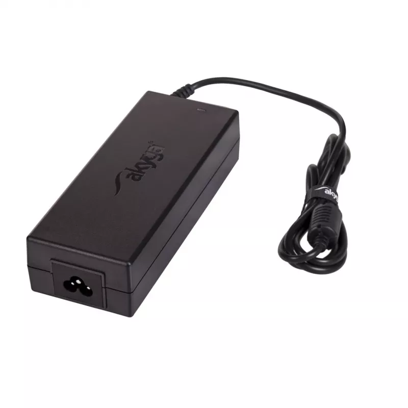 Barošanas adapteris Akyga AK-ND-57 klēpjdatoriem 19,5 V 130 W 6,7 A, ieeja 100–250 V, iekštelpām, melns