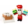 Konstrukciju rotaļlieta LEGO Santa's Chimney polybag 30692 – mini sezonas būvēšanas komplekts